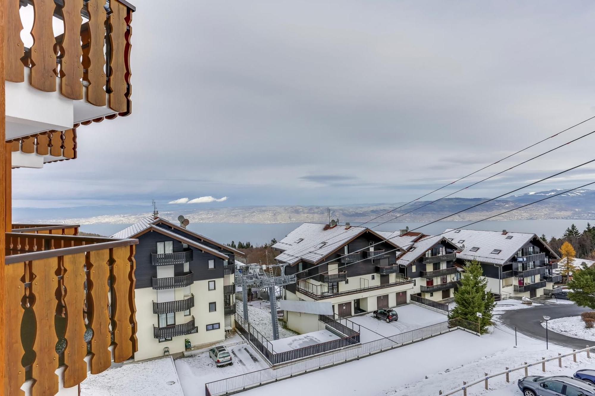 Appartement Cosy Avec Vue Sur Le Lac A Thollon Les Memises 35M² Buitenkant foto